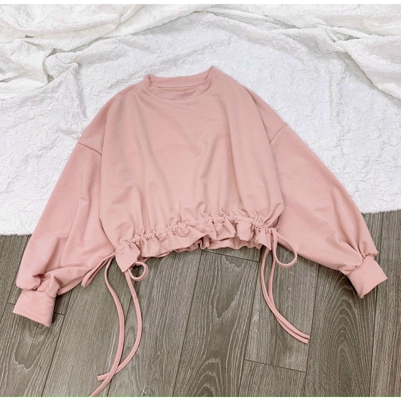ÁO CROPTOP RÚT DÂY 2 BÊN CỰC XINH🌀