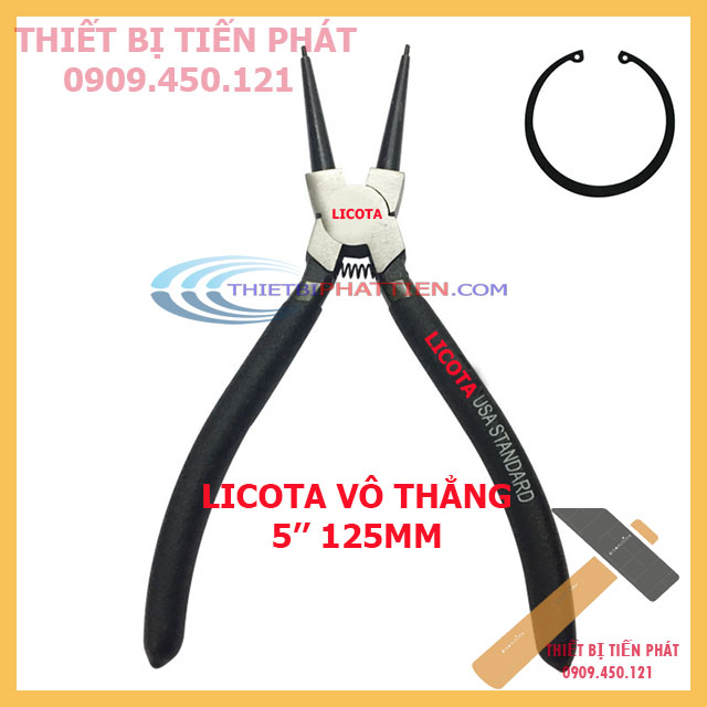 Kềm, kìm mở phe cao cấp 5'' , 7" , 9'' ra thẳng licota mã apt-38008b