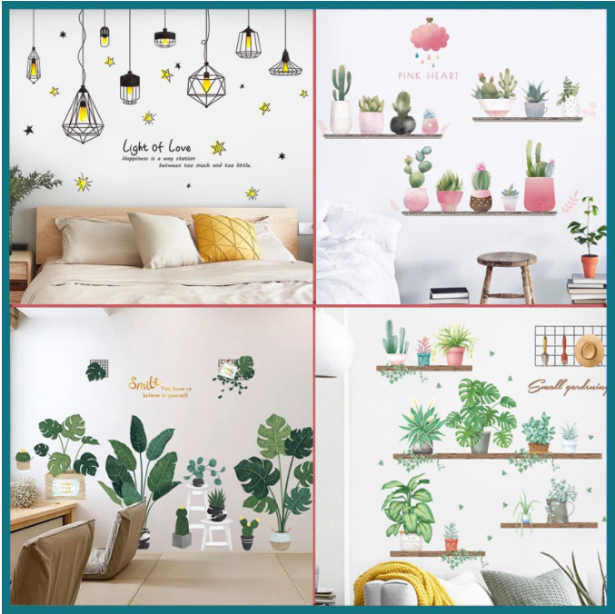 Decal trang trí tường - CÁC MẪU HOT
