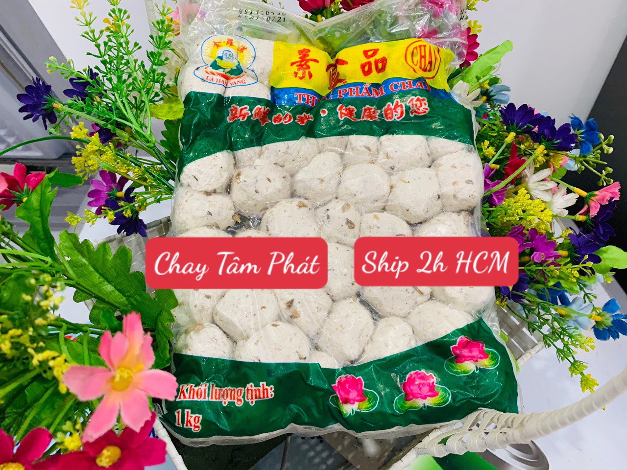  1 KG BÒ VIÊN CHAY LA HÁN   Thực phẩm đông lạnh  Khách chọn giao 4h tại HCM 