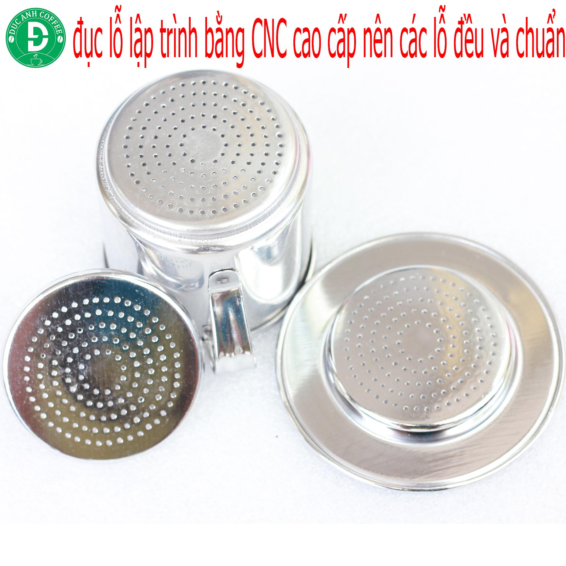 Phin pha cà phê inox sang chảnh chuyên dùng cho pha cafe nguyên chất - phin thép không gỉ - kiểu dáng hiện đại - mẫu mới 2019