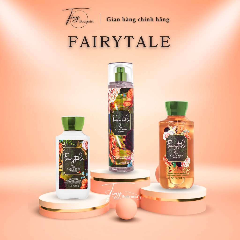 Xịt thơm toàn thân bodymist Bath & Body Works: Fairytale