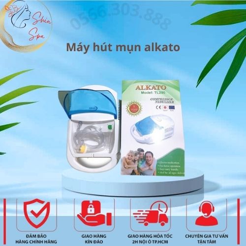 Máy hút mụn alkato | máy hút mụn và phun oxy siêu khỏe