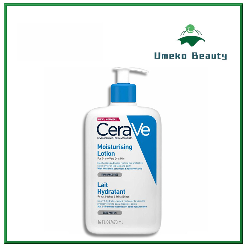 Sữa dưỡng ẩm CeraVe Moisturising Lotion 236ml/473ml Dưỡng ẩm, Phục hồi da hư tổn