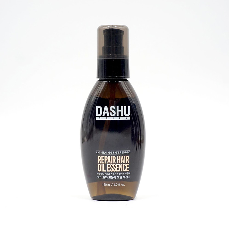 Dầu dưỡng tóc Dashu Daily Repair Hair oil Essence, tinh dau duong toc tổng hợp từ 9 loại dầu tự nhiên giúp dưỡng tóc mềm mượt, phục hồi tóc hư tổn do máy sấy, thuốc nhuộm, ma sát, tia cực tím, bổ sung dưỡng chất cho tóc khô.