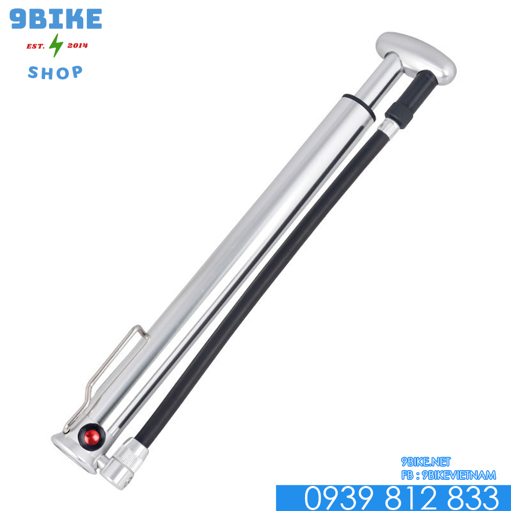 Bơm hơi xe đạp mini nhôm Deemount PMP020