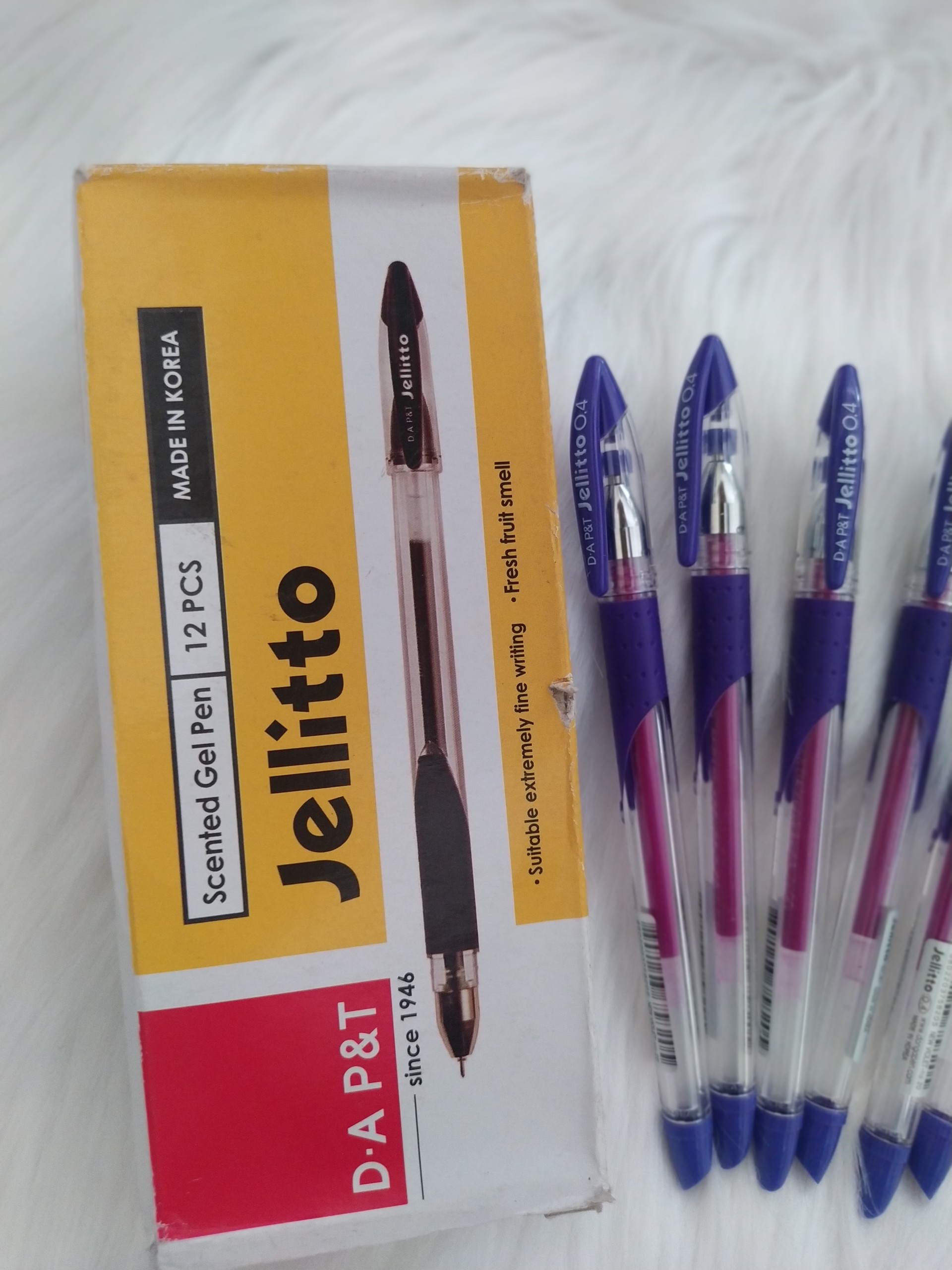 Bút gel jellitto 0.4mm d-a p&t