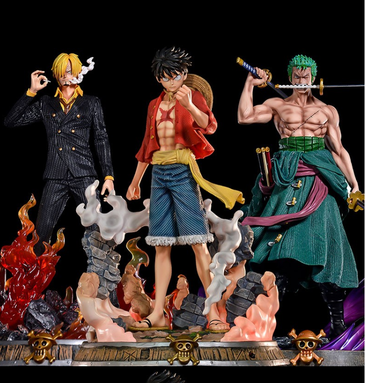 Giảm giá Mô hình One Piece cao 38cm Luffy, Zoro, Ace , Sanji ...