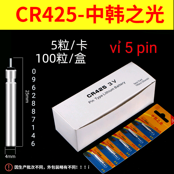 Pin phao câu đài pin nano câu cá siêu sáng 100 quả pin x100