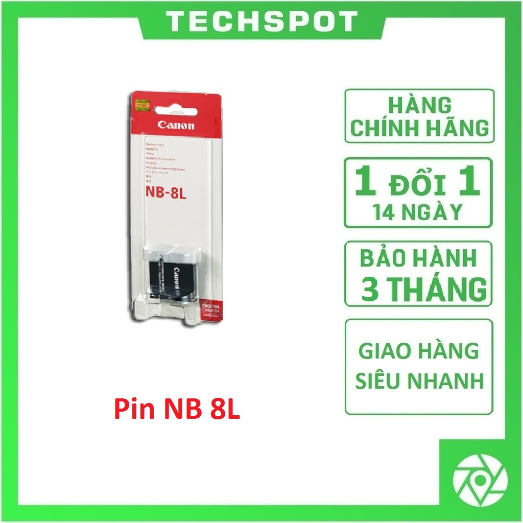 Pin canon nb-8l | bảo hành 3 tháng