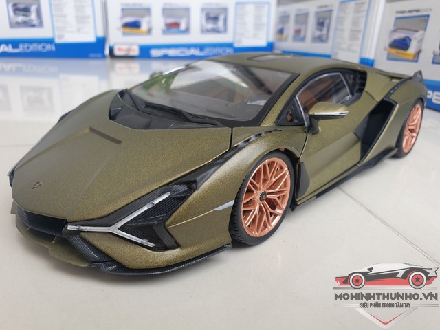 Xe mô hình Lamborghini Sian, tỉ lệ 1:18