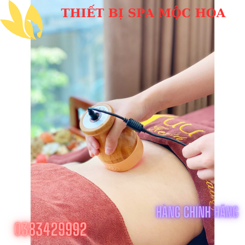 Cốc hồng quang thần cứu, cốc nhiệt hồng quang massage body máy đả thông kinh lạc có đèn hồng ngoại