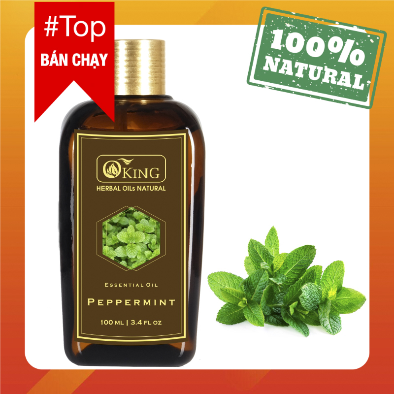 Tinh dầu Bạc hà nguyên chất 100ml