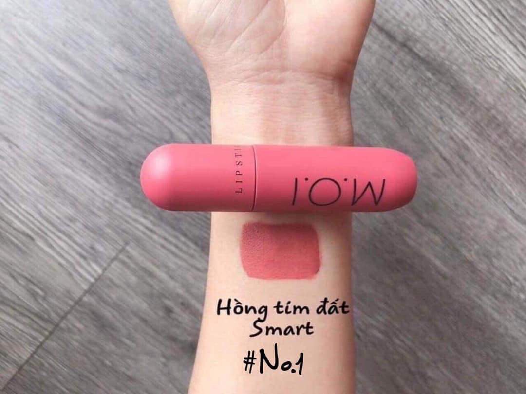 (Hàng chính hãng) Son M.O.I Sgirl Hồ Ngọc Hà, kem lì, mềm môi, lâu trôi, sexy, quyến rũ-BeautyQueen