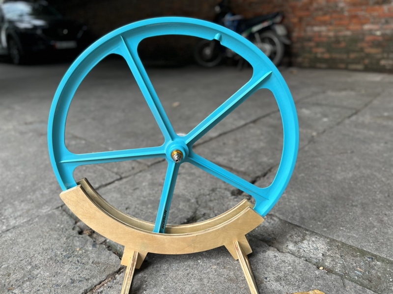 Vành xe đạp Fixed Gear 5 đao đen Sorun trước/sau