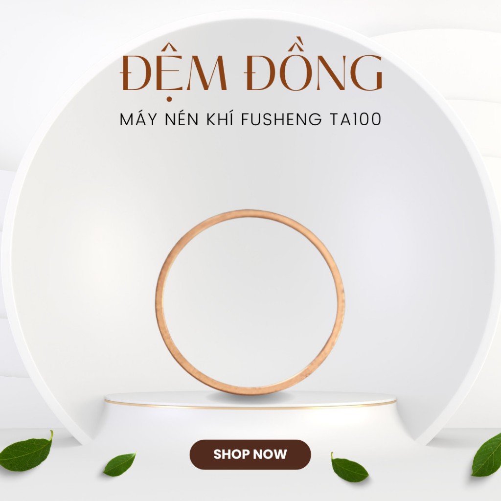 Oring Đệm Đồng Máy Nén Khí Fusheng 10HP TA-100