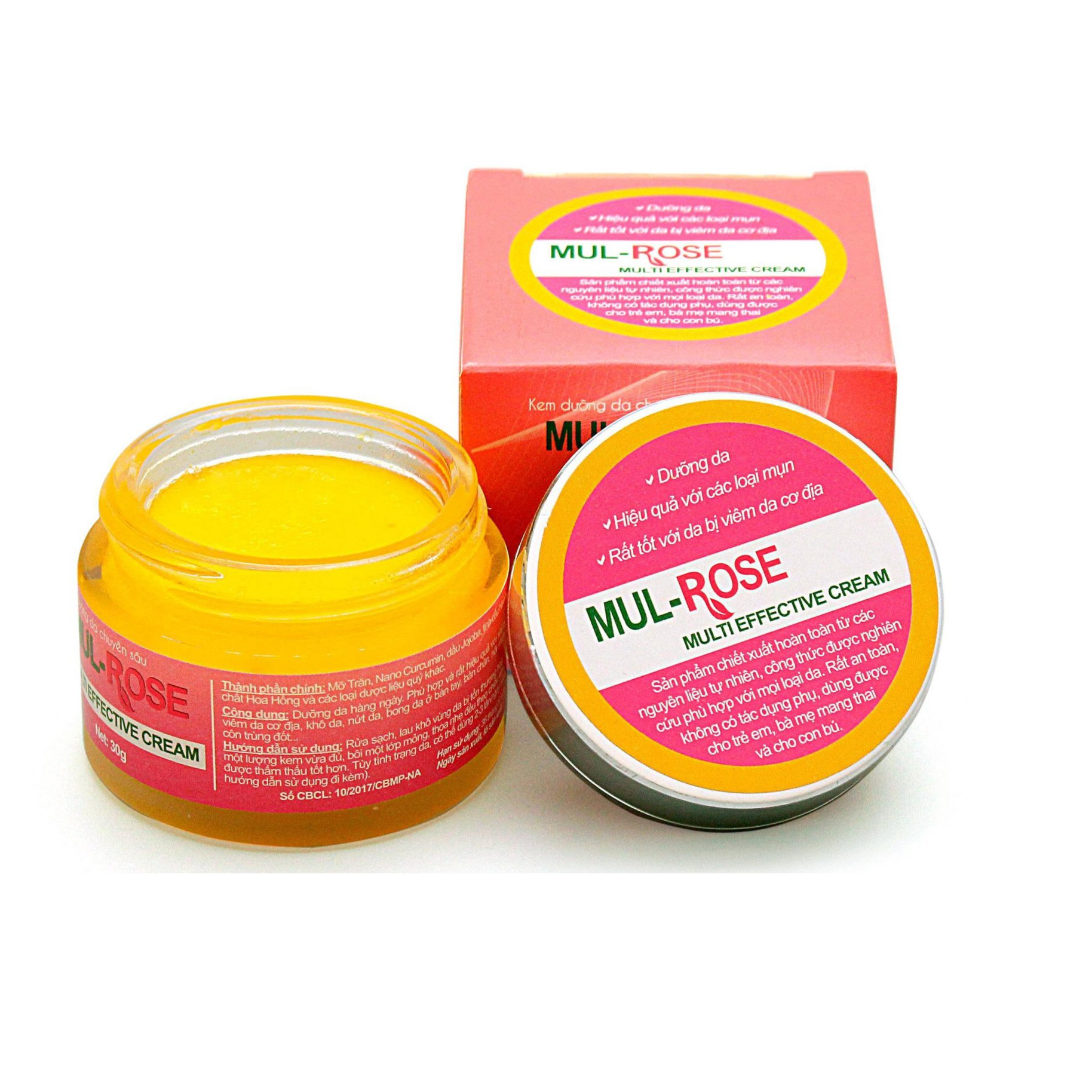 Kem nghệ đa năng MUL ROSE 30gr chính hãng