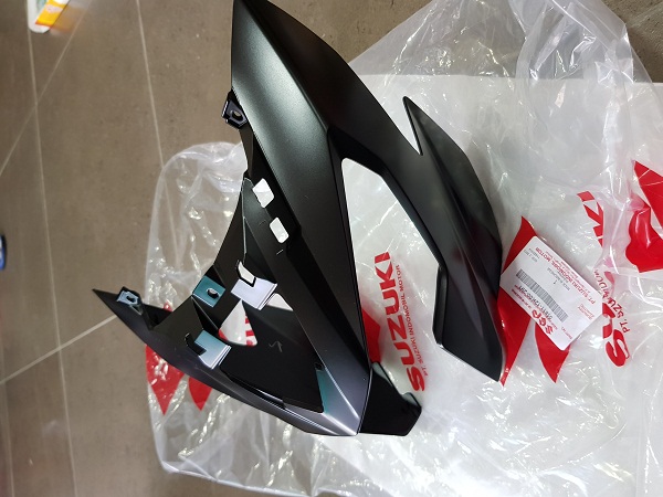 Ốp chóa màu đen nhám xe satria fi và raider fi