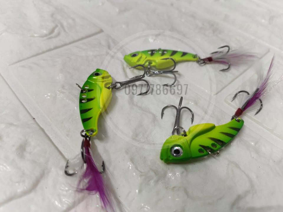 mồi cá sắt lure cá lóc combo 3 con