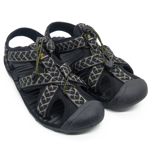 Giày sandal bít mũi dã ngoại nam cao cấp xanh