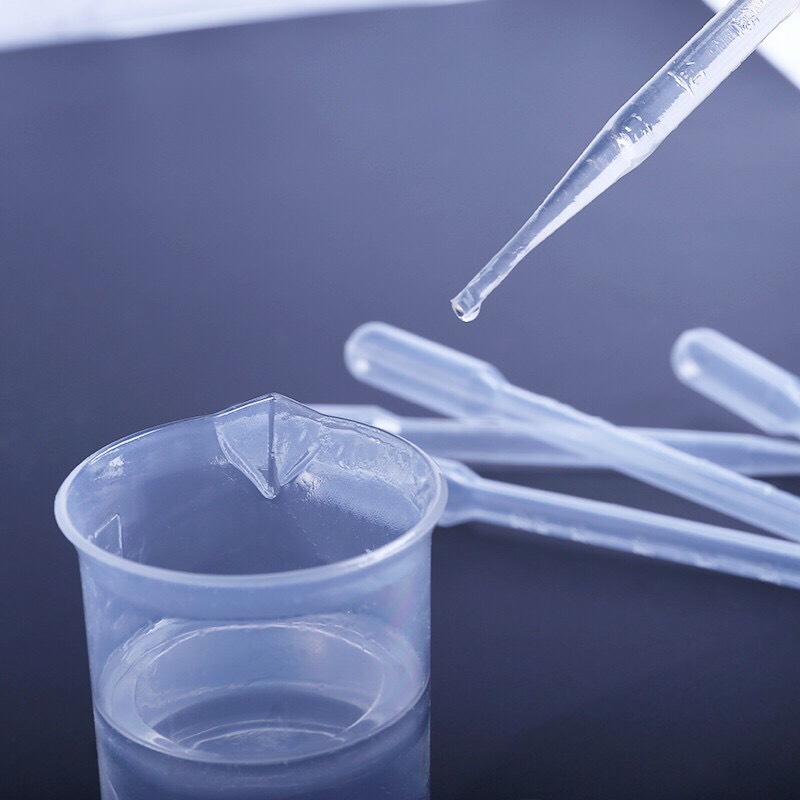 Combo 5 Ống Bơm Pipet Silicon Vật Liệu Nhỏ Tinh Dầu Làm Nến Thơm