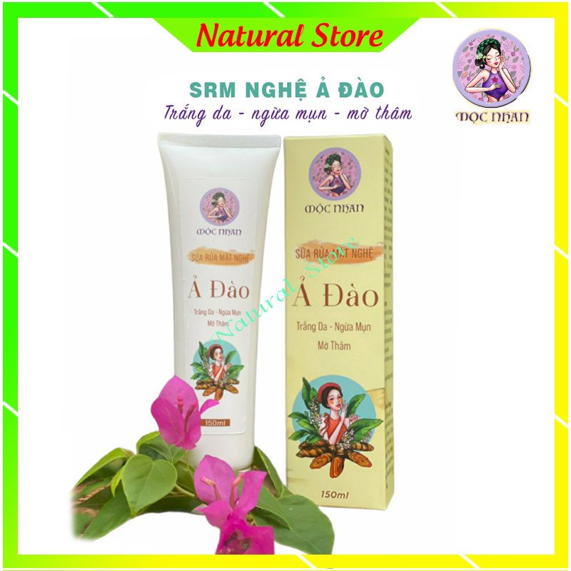 Sữa Rửa Mặt Organic Bơ Nghệ Ả đào - Handmade Mộc Nhan Natural, tiemxuongrong