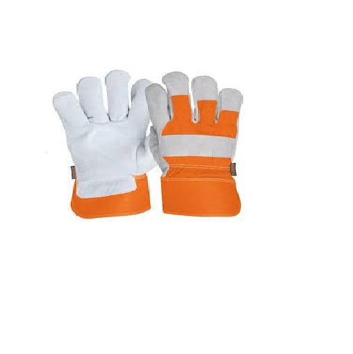 Găng tay da vải an toàn size l truper - 14245