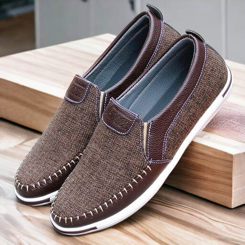 Giày lười nam , giày vải nam chất liệu vải bố cao cấp đế được khâu chắc chắn size từ 38 đến 43 phom ôm hcaan mọi người đặt hàng tăng lên 1 size nhé