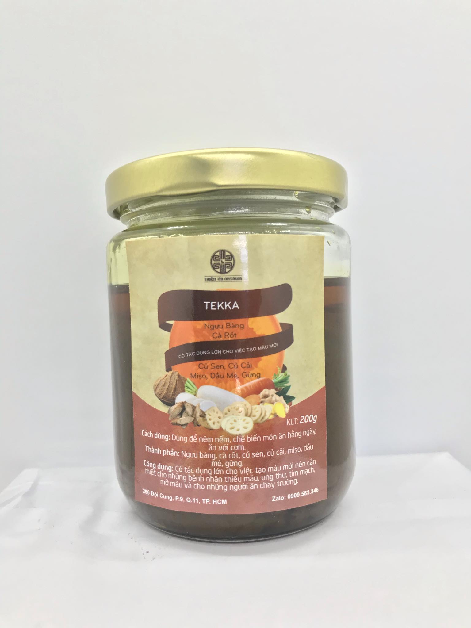 Tekka - thức ăn bổ dưỡng