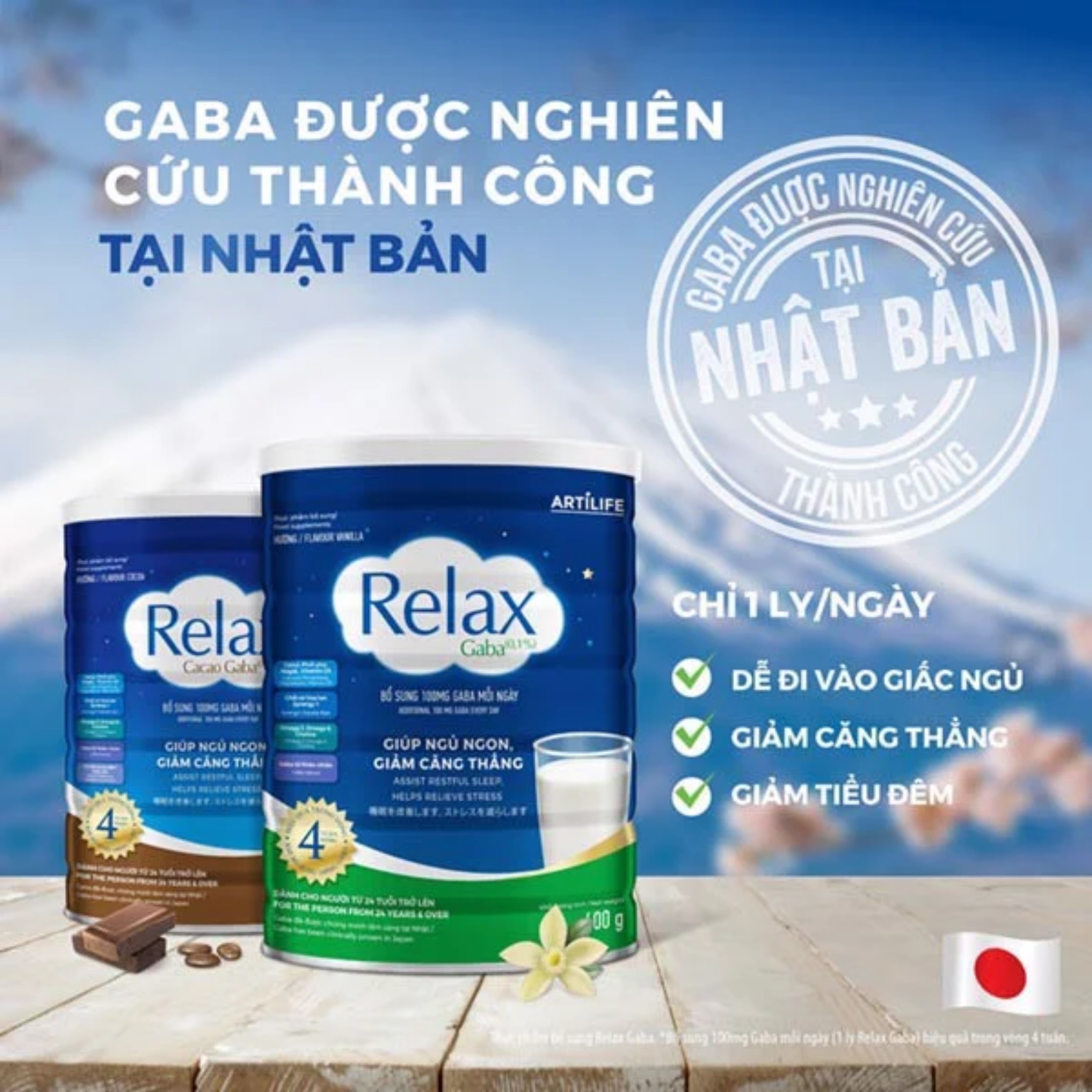 Sữa bột relax 400gr