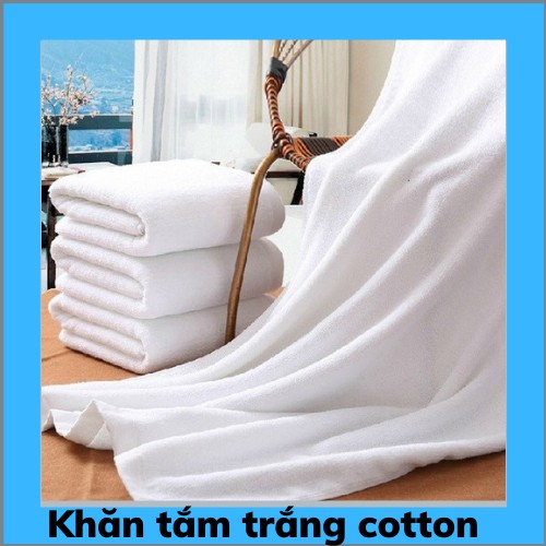 Khăn tắm trắng khách sạn 60x120 cm 190 gram
