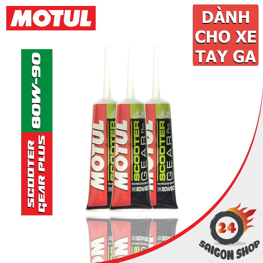 Nhớt láp, nhớt hộp số motul scooter gear plus 80w90