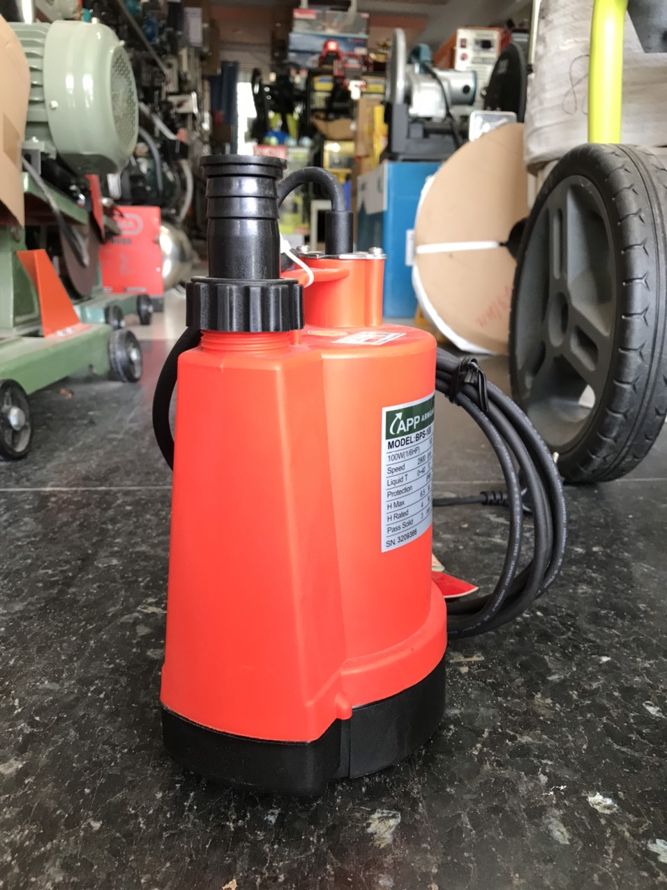 [HCM]Máy bơm chìm Đài Loan dùng gia đình  và công trình