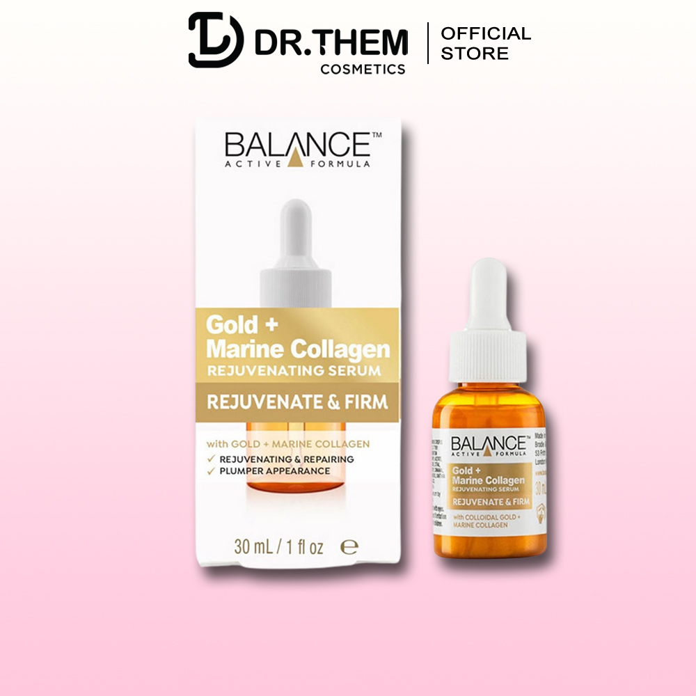 Serum Balance Active Formula Gold + Marine Collagen Rejuvenating 30ml