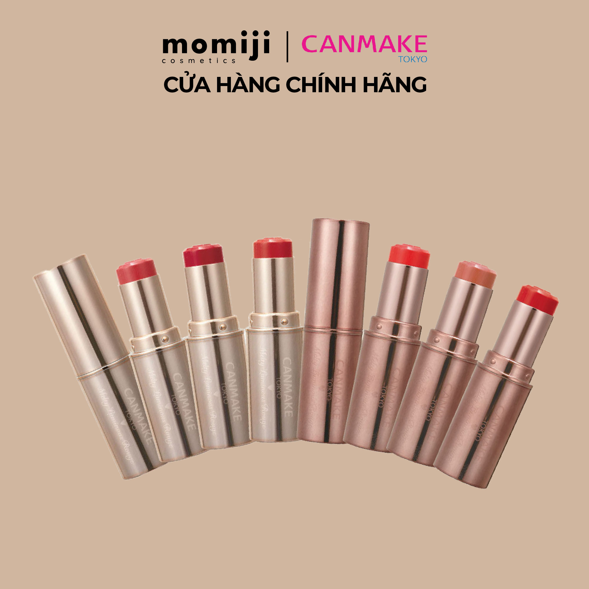Son màu Canmake Melty Luminous Rouge