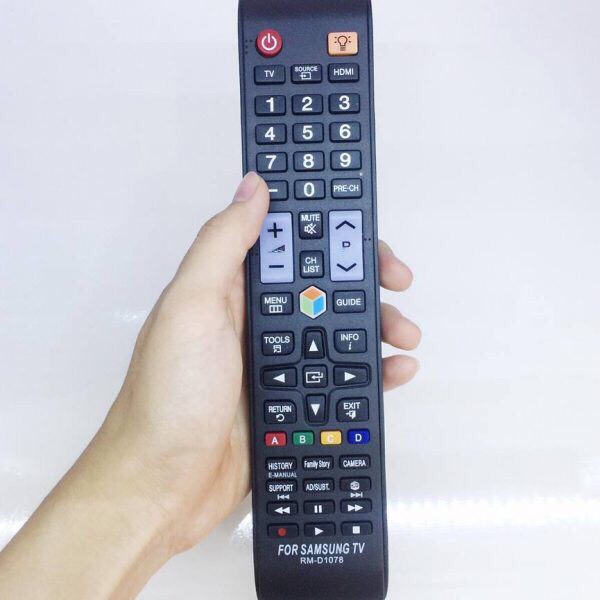 Điều khiển tv samsung đa năng rm-d1078+ dùng cho các dòng tv lcdled samsung