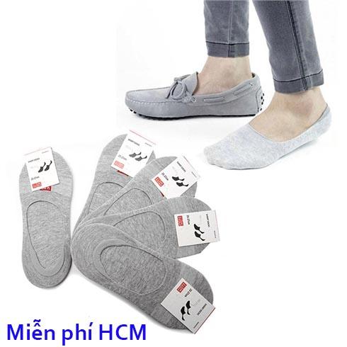 Sunzin.HCM miễn phí 99k - Combo 5 đôi vớ UNI không cổ loại VẢI DÀY (Nam&Nữ) tất hài chất liệu 95% vải cotton - Vớ thuyền Hàng Xuất Nhật / vớ khử mùi hôi chân / tất không cổ/ vớ lười nam cổ ngắn / bít tất nam c