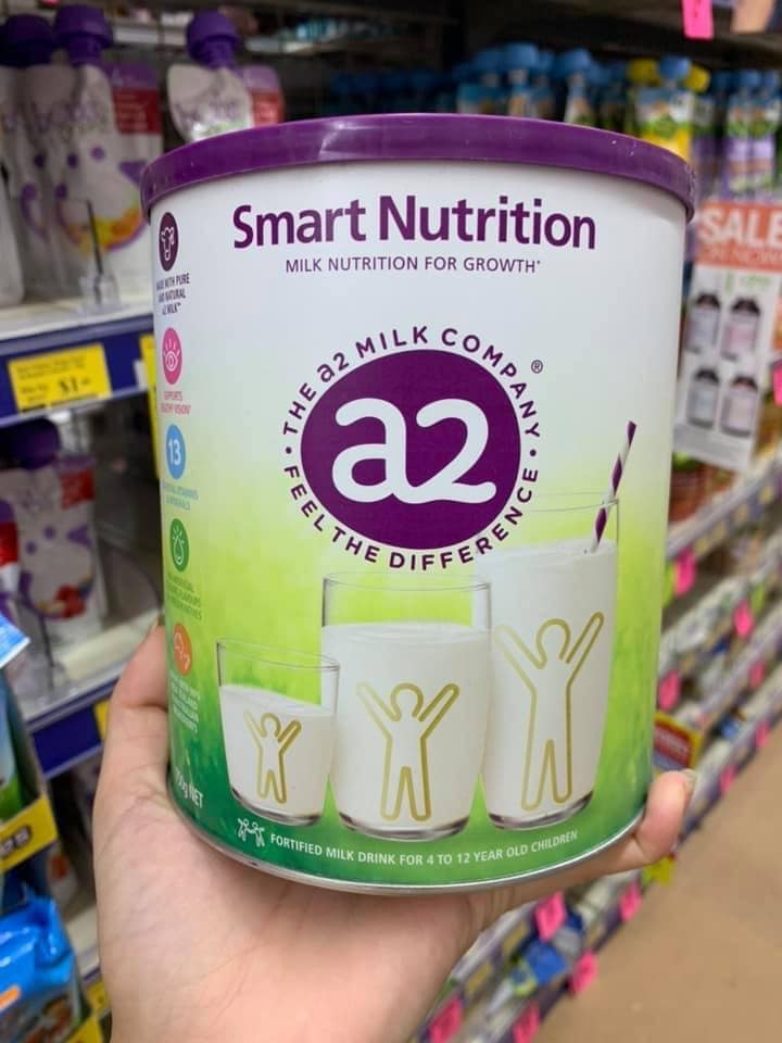 Sữa bột a2 smart nutrition 750gr