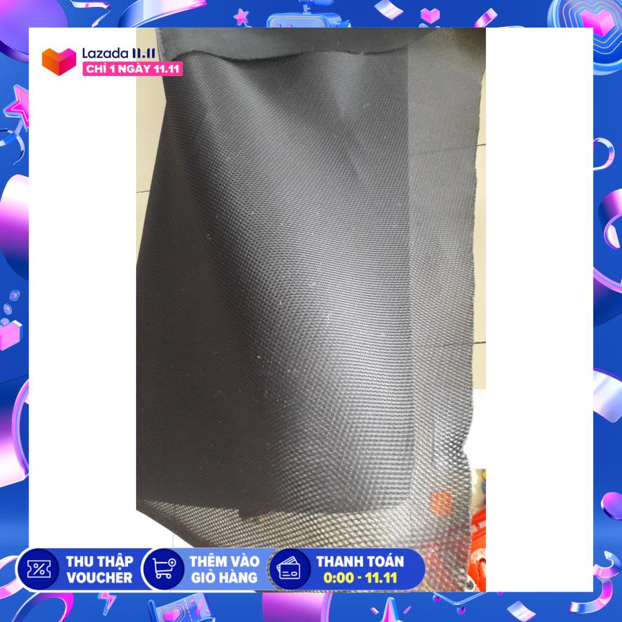 VẢI ECANG CHO THÙNG LOA-LƯỚI CHỐNG BỤI CHO THÙNG LOA MÀU ĐEN KHỔ 1MX1M4