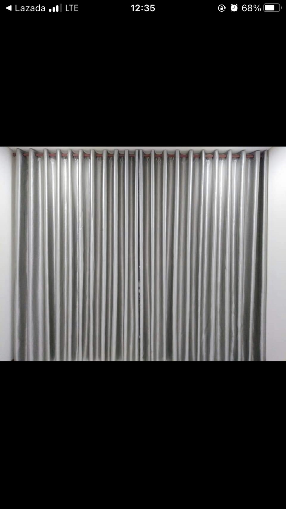 [HCM][Trả góp 0%] Set rèm chống nắng tông màu xám bạc - Vải CN HQ - Kiểu may khoen ore - Có may theo yêu cầu