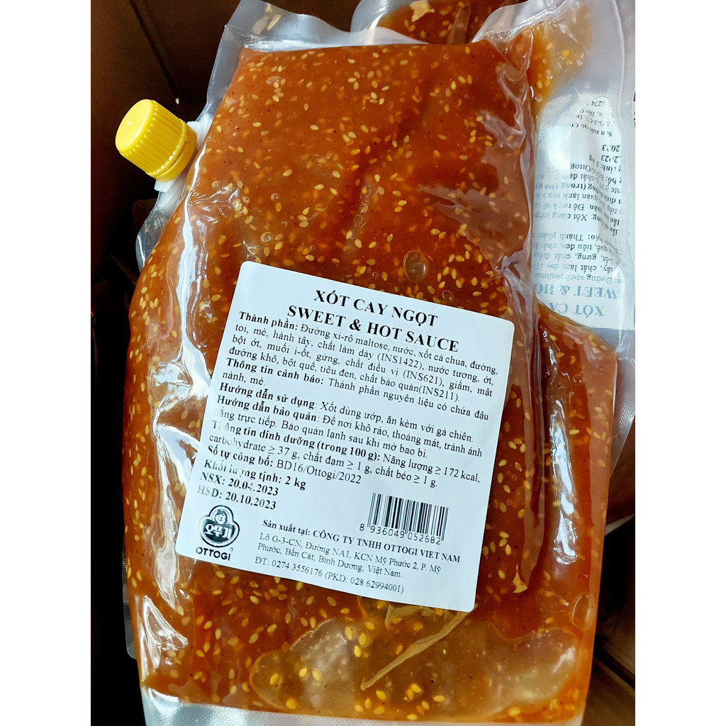 Xốt cay ngọt sweet & hot sauce 2KG