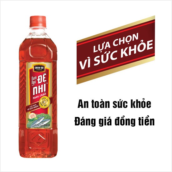 Nước mắm Nam Ngư Đệ nhị chai 800ml