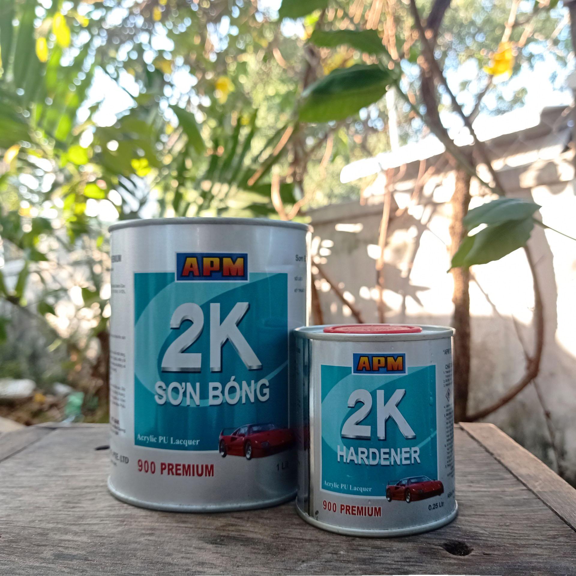 SƠN BÓNG ASIA APM 2K CLEAR BỘ 1.25L KHÔNG NGẢ VÀNG SIÊU BÓNG