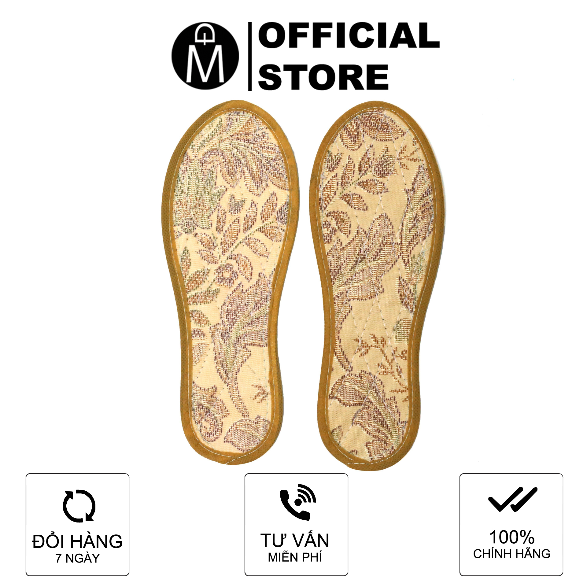 Miếng lót giày hương quế khử mùi hôi MUIDOI L1143