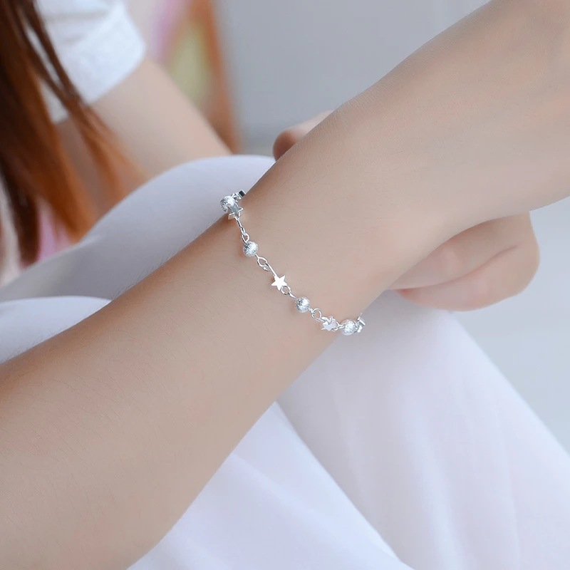 [HCM]Bộ lắc tay lắc chân sao bi nhỏ xinh LTC6
