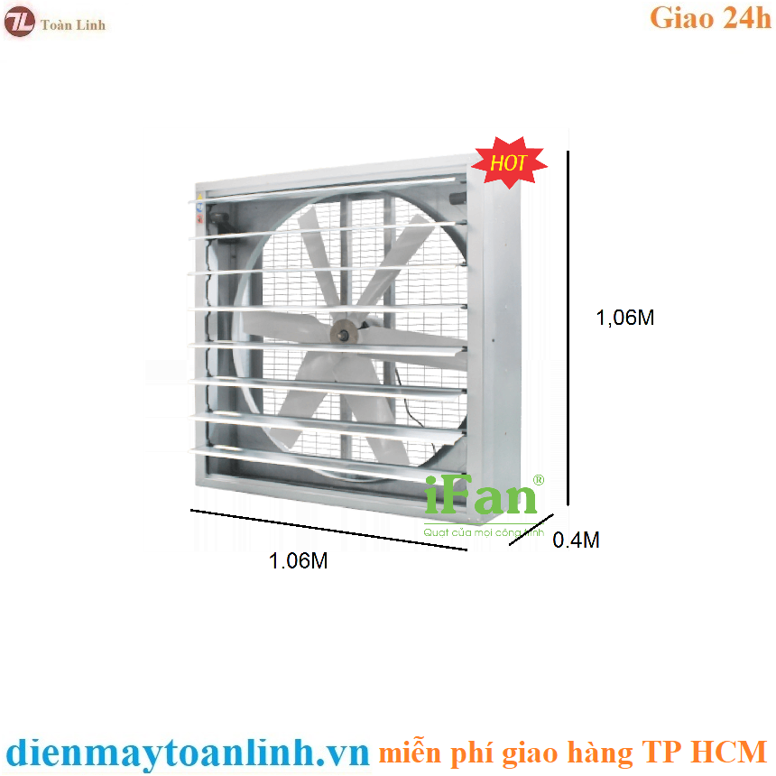 Quạt thông gió IFan 42A- Hàng chính hãng