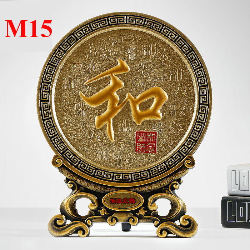 TRANH ĐĨA CHỮ HÒA, TRANH BÁCH HÒA ĐỒ – 100 CHỮ HÒA chất liệu than hoạt tính, Tranh trang trí bàn làm việc, Đồ lưu niệm, Quà tặng ý nghĩa, Vật phẩm phong thủy