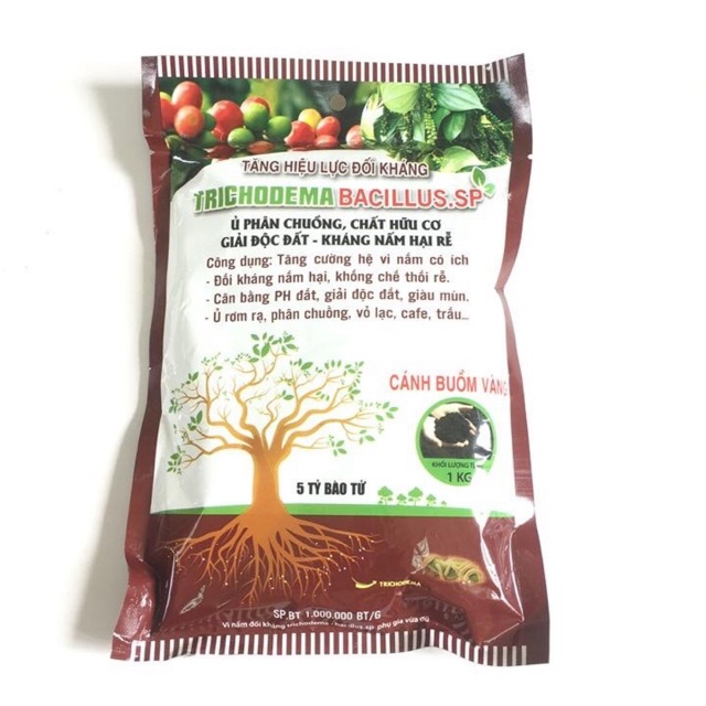 Men ủ vi sinh trichoderma gói 1kg