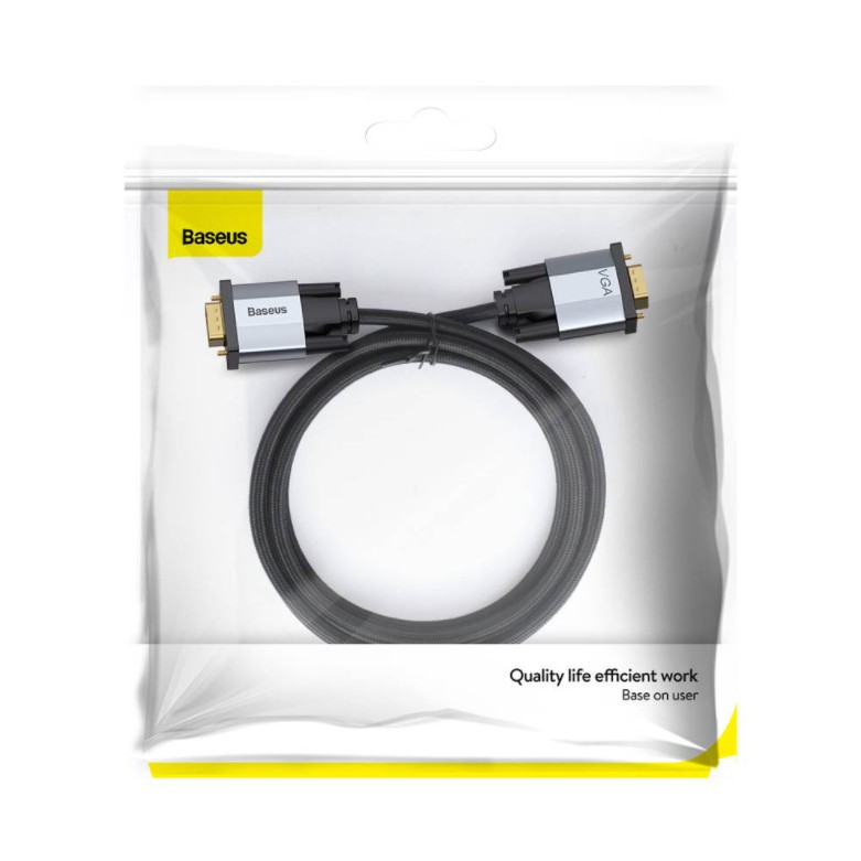 Cáp chuyển đổi 2 chiều Baseus Enjoyment Series VGA Male To VGA Male bidirectional 1m/2m/2m