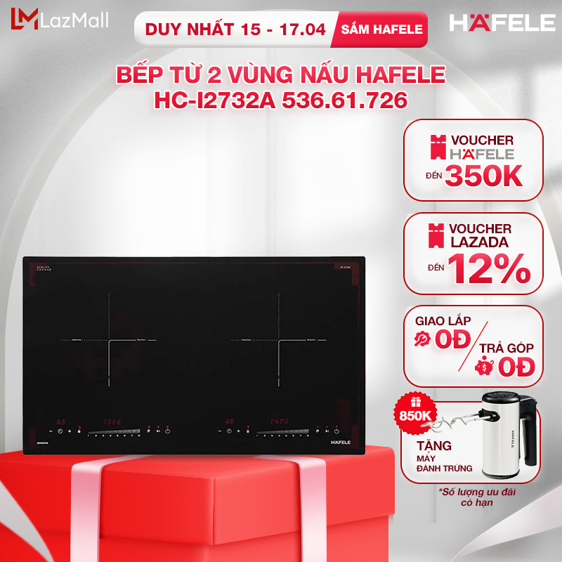 Bếp từ 2 vùng nấu Hafele HC-I2732A 536.61.726